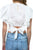 Embroidered Ruffle Sleeve Top