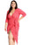 Polka Dots Chiffon Wrap Dress