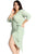 Polka Dots Chiffon Wrap Dress