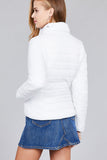 Long Sleeve Quilted Padding Jacket