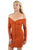Off Shoulder Ribbed Dress