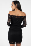 Lace, Full Length, High Waisted Pants In A Bodycon Fit