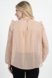 Solid, Organza Chiffon Cardigan With Open Front, Kimono