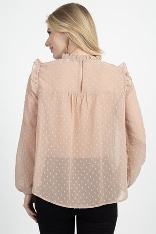 Solid, Organza Chiffon Cardigan With Open Front, Kimono