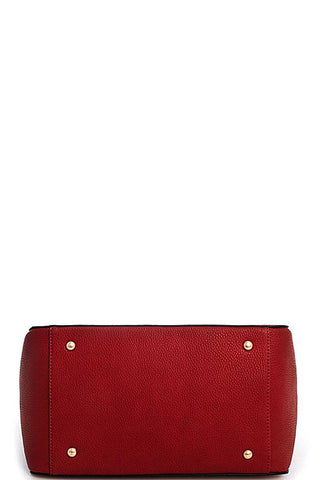 Fashion Stylish Satchel Bag With Long Strap