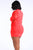 Tiered Mesh Sleeve Dress