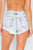 Raw Distressed Denim Short Shorts