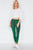 Green Glitter Stirrup Festive Leggings
