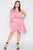Plus Size  Silk One Shoulder Mini Dress
