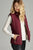 Faux Shearling Lined Quilted Padding Vest