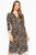 Print Midi, A-line Dress