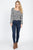High Rise Denim Skinny Jeans