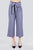 Button Down Paperbag Cullote Stripe Pants