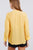3/4 Cuff Sleeve V-neck W/collar Woven Top