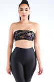Sequin Tube Tank Top