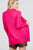 Long Sleeve Rib Banded Open Sweater Cardigan W/pockets
