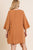 3/4 Sleeve Round Neck Dress