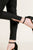 High Waist Skinny Moto Pant