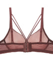 Mesh Bra With Front Straps