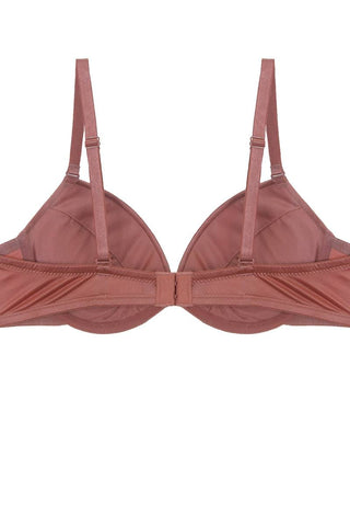 Shinny Push-up Plunge Bra