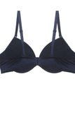 Shinny Push-up Plunge Bra