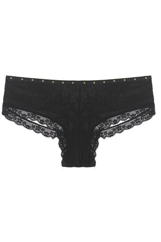 Cut Out Lace Back Hipster