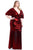 Metallic Ribbed Deep V-neckline Dress