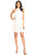 Lace Sleeveless Dress With Halter Neckline And Back Zipper Closure