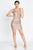 Metallic Glitter Mini Dress
