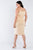 Plus Size V-neck Solid Cami Satin Mini Dress