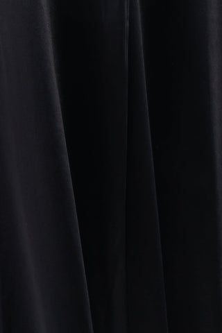 Plus Size Satin Open Criss Cross Back Maxi Dress