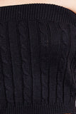 Twisted Effect Tube Sweater Top