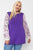 Floral Print, Contrasting Bubble Sleeves Tunic With A Round Neckline.