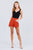 Side Pocket Rolled Up Paper Bag Cotton Short Pants