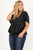 Plus Size Printed Short Sleeve Top