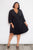 Mini Surplice Pleated Dress