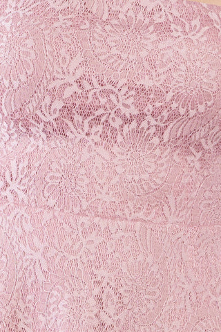 Plus Size V-neck Floral Lace Raceback Flare Skirt Mini Dress