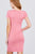 Short Sleeve Round Neck Knit Mini Dress