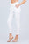 High Waisted Belted Pegged Stretch Pant