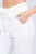 High Waisted Belted Pegged Stretch Pant