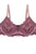 Two Tone Floral Lace Push Up Bra