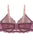 Two Tone Floral Lace Push Up Bra