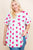 Plus Size Cute Adorable Heart Jersey Babydoll Tunic Top