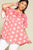 Plus Size Cute Adorable Heart Jersey Babydoll Tunic Top