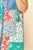 Mixed-floral Patchwork Printed Button-down Maxi Dress