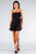 Spaghetti Strap Square Neck Ruffled Wrap Dress