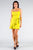 Spaghetti Strap Square Neck Ruffled Wrap Dress