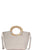 Chic Fashion Natural Woven Handle Satchel With Long Strap