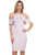 Ruffle Open Shoulder Halter Dress