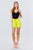 Front Tie W/elastic Band Short Pants